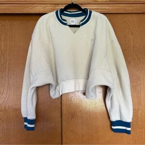 BDG Urban Outfitters Collins Fleece Pullover Sweatshirt Teddy Varsity Preppy XL